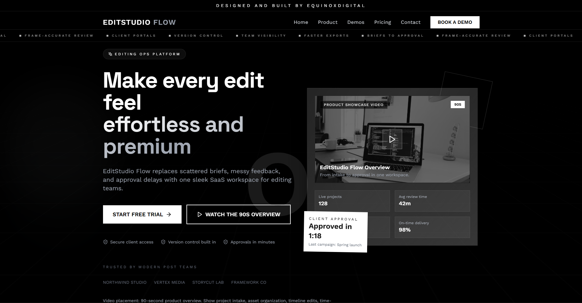 EditStudio Flow preview